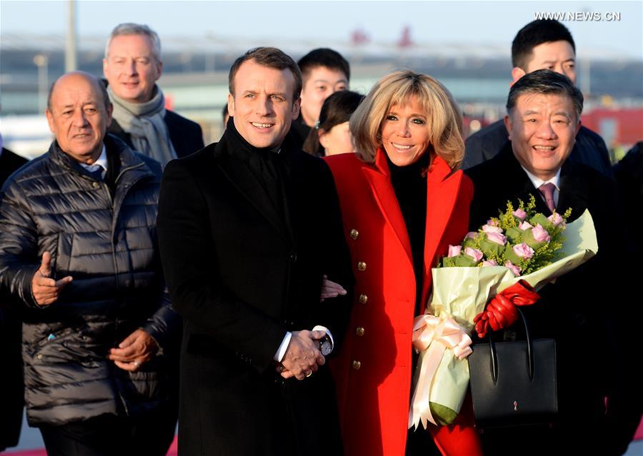 CHINA-SHAANXI-XI'AN-FRANCE-MACRON-VISIT (CN)