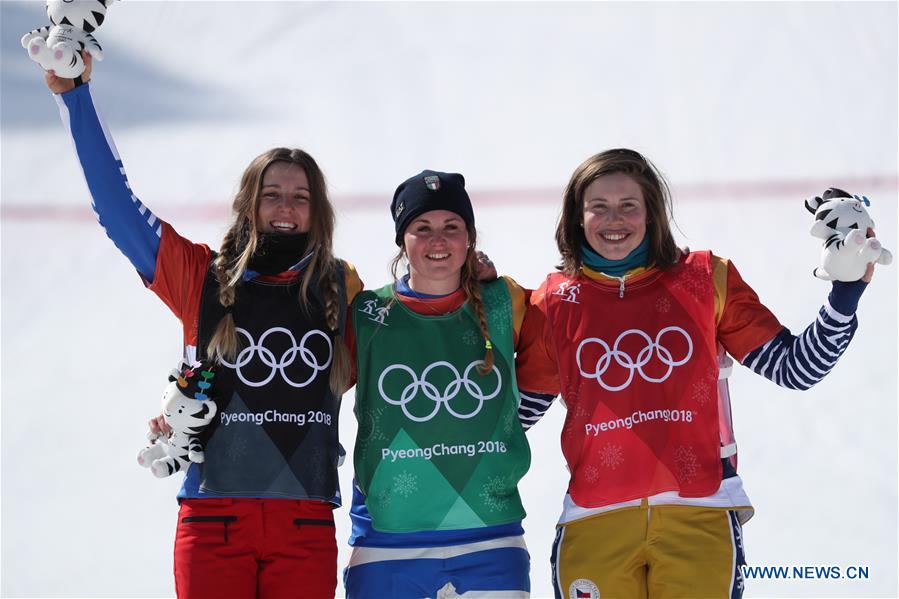 (SP)OLY-SOUTH KOREA-PYEONGCHANG-LADIES' CROSS FINAL