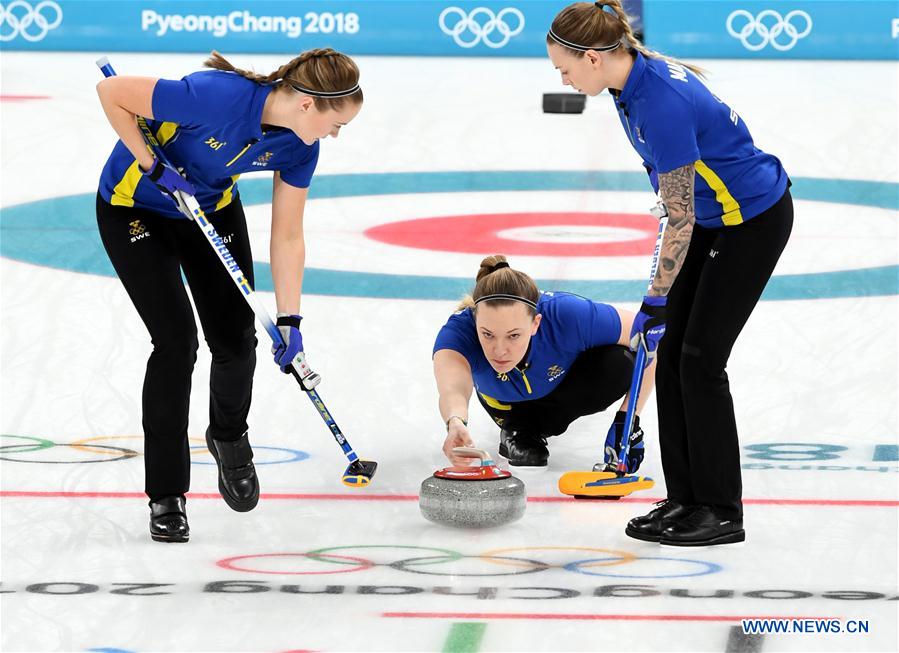 (SP)OLY-SOUTH KOREA-PYEONGCHANG-CURLING-WOMEN-SEMI-FINAL-SWE VS GBR