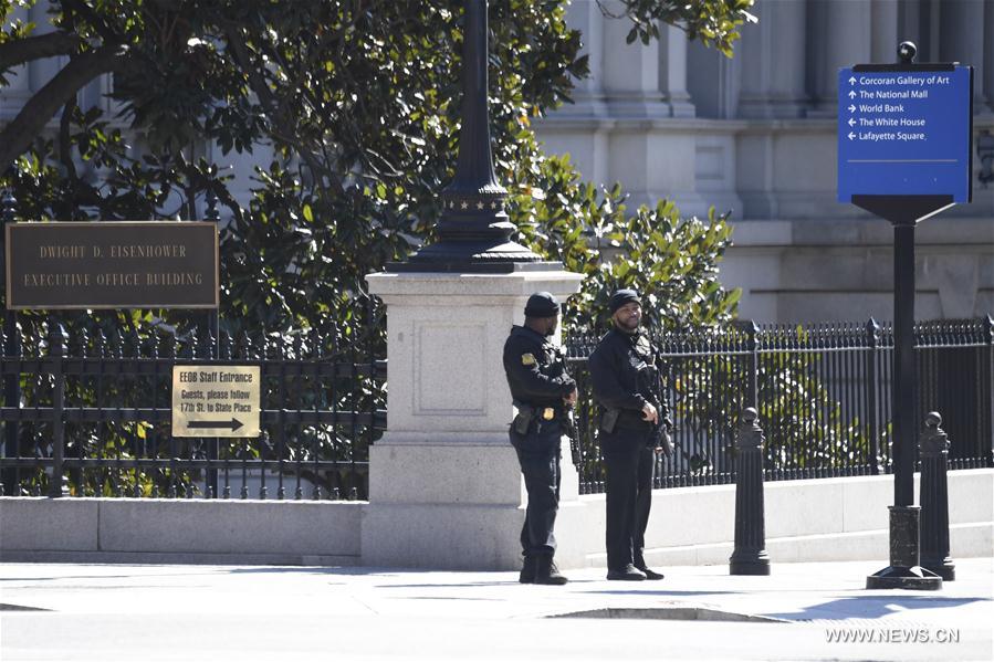 U.S.-WASHINGTON D.C.-WHITE HOUSE-SHOOTING