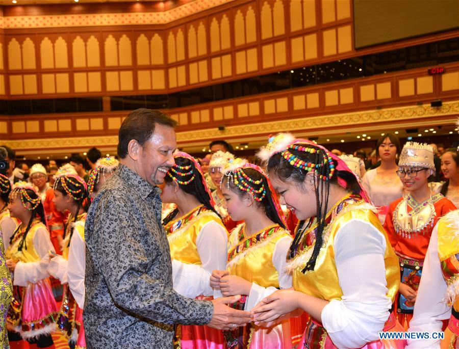 BRUNEI-BANDAR SERI BEGAWAN-CHINESE NEW YEAR-SULTAN