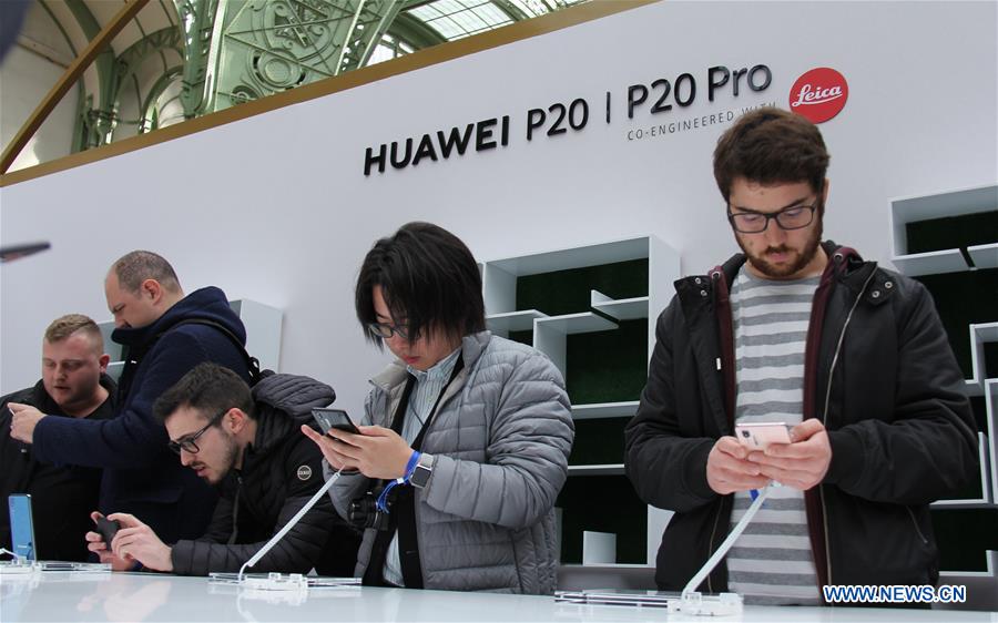 FRANCE-PARIS-CHINA-HUAWEI'S NEW SMARTPHONES