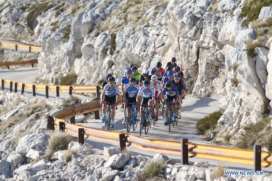 (SP)CROATIA-MAKARSKA-CYCLING-TOUR OF CROATIA