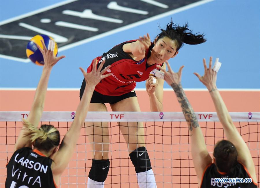 (SP)TURKEY-ISTANBUL-VOLLEYBALL-TURKISH WOMEN LEAGUE-FINAL