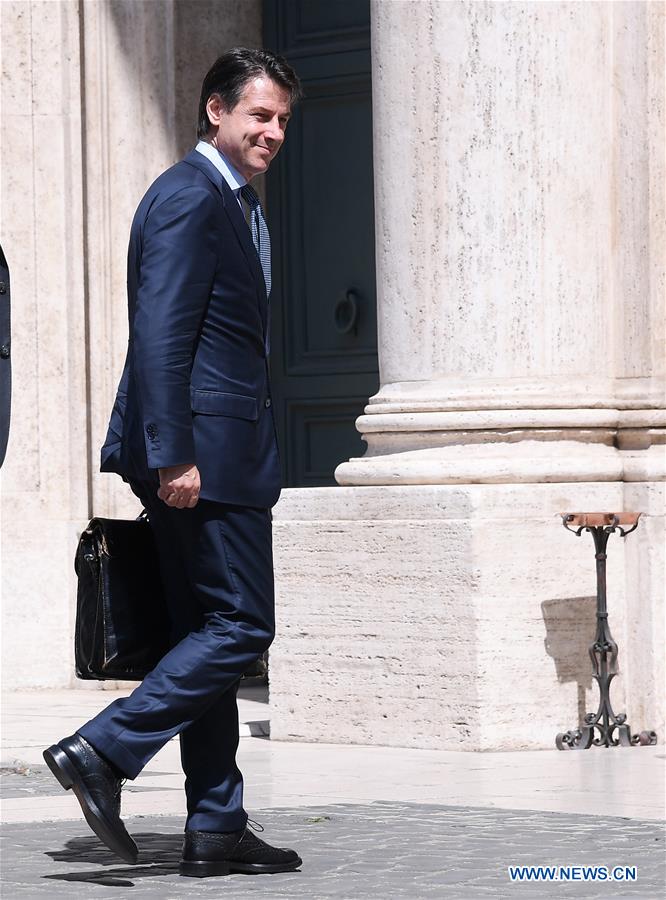 ITALY-ROME-PM-DESIGNATE-CONTE