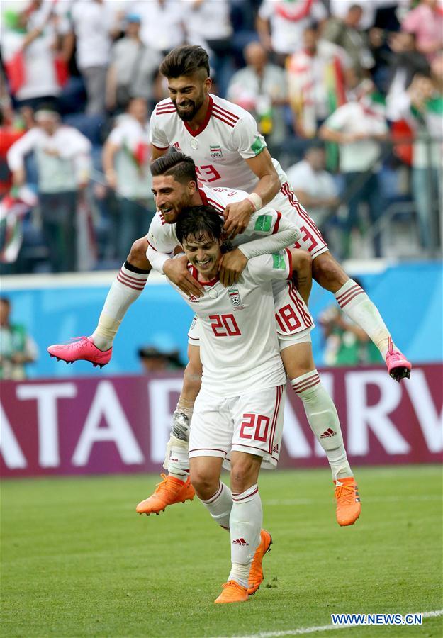 (SP)RUSSIA-SAINT PETERSBURG-2018 WORLD CUP-GROUP B-MOROCCO VS IRAN