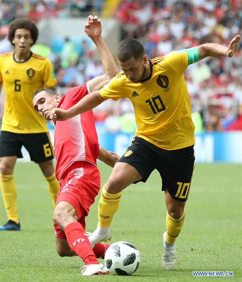 (SP)RUSSIA-MOSCOW-2018 WORLD CUP-GROUP G-BELGIUM VS TUNISIA