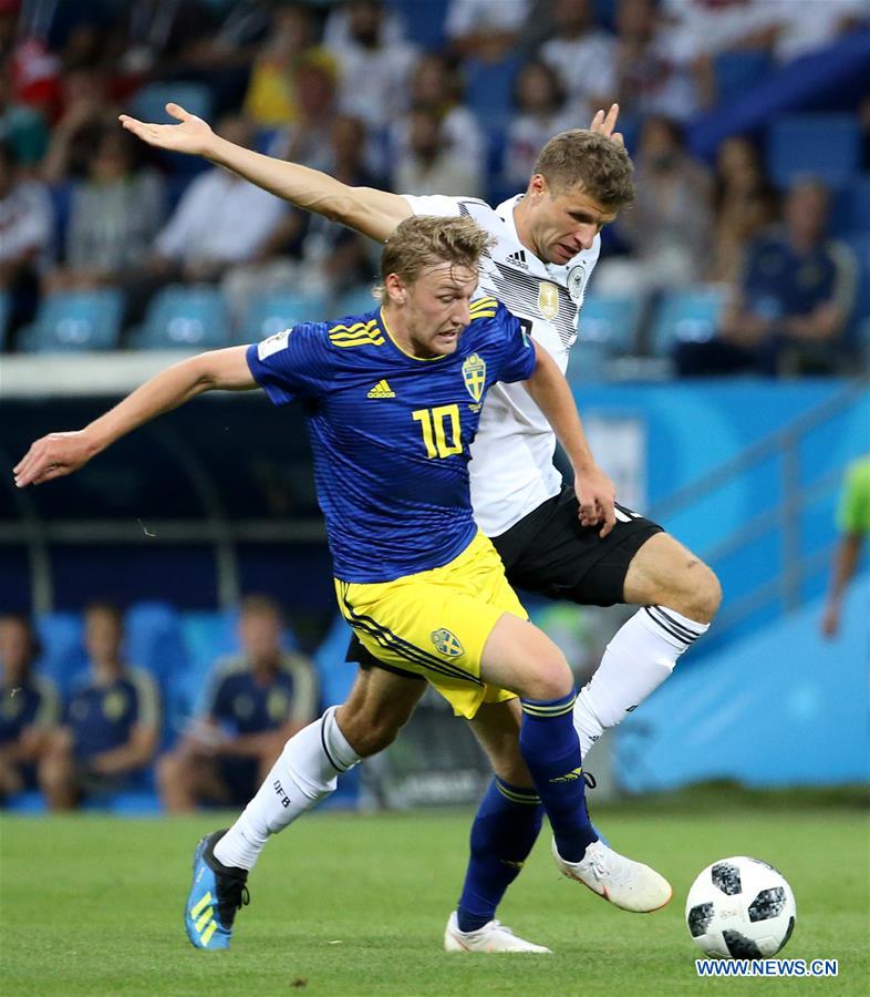 (SP)RUSSIA-SOCHI-2018 WORLD CUP-GROUP F-GERMANY VS SWEDEN