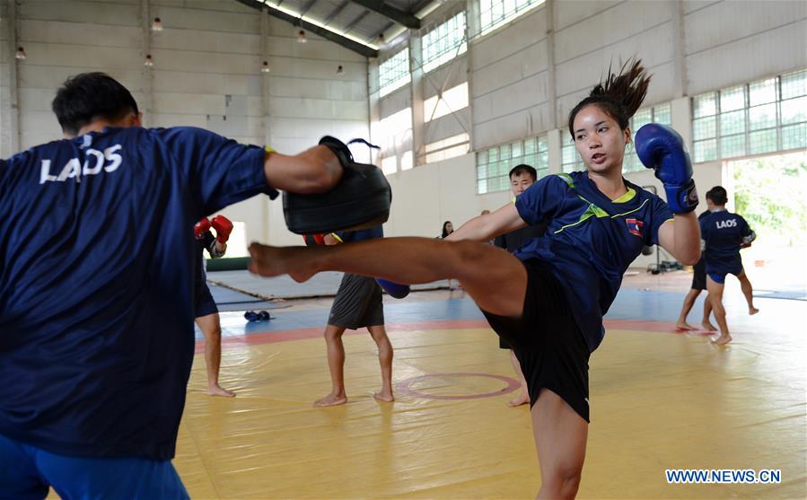 LAOS-WUSHU-PREPARATION-ASIAN GAMES