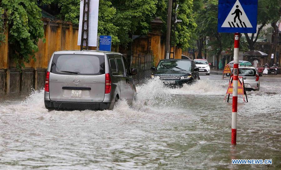 VIETNAM-HANOI-FLOOD