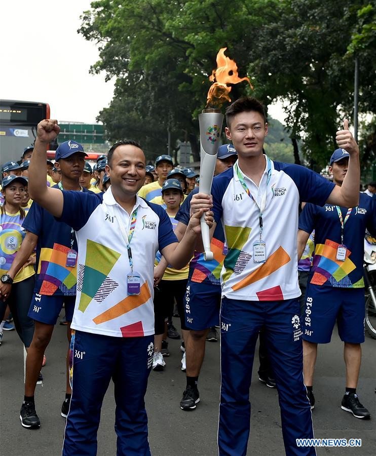 (SP)INDONESIA-JAKARTA-ASIAN GAMES-TORCH RELAY