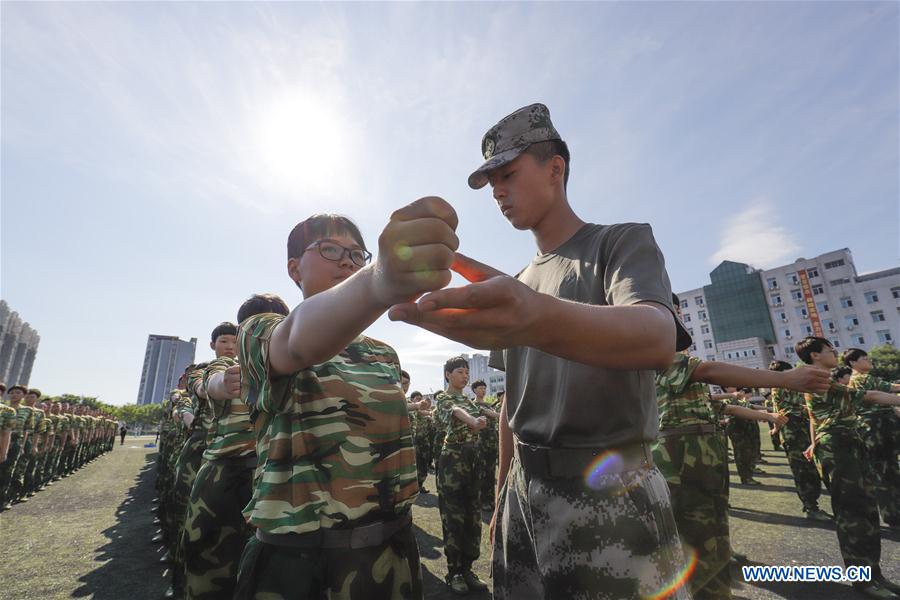 CHINA-HEBEI-SCHOOL-MILITARY TRAINING (CN)