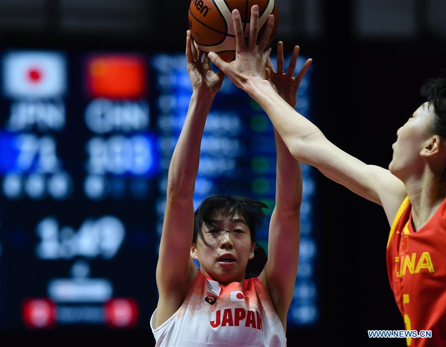 (SP)INDONESIA-JAKARTA-ASIAN GAMES-BASKETBALL-CHINA VS JAPAN