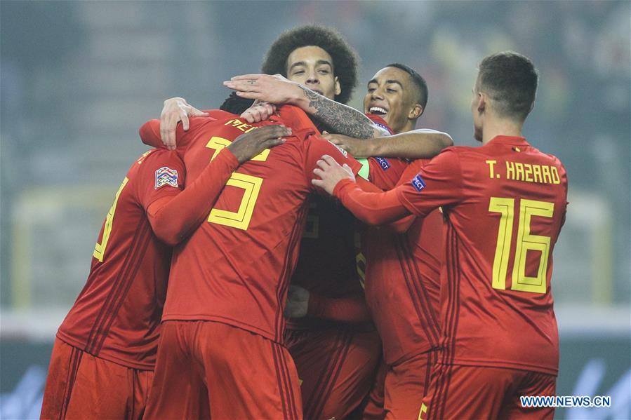 (SP)BELGIUM-BRUSSELS-SOCCER-UEFA NATIONS LEAGUE-BELGIUM VS ICELAND