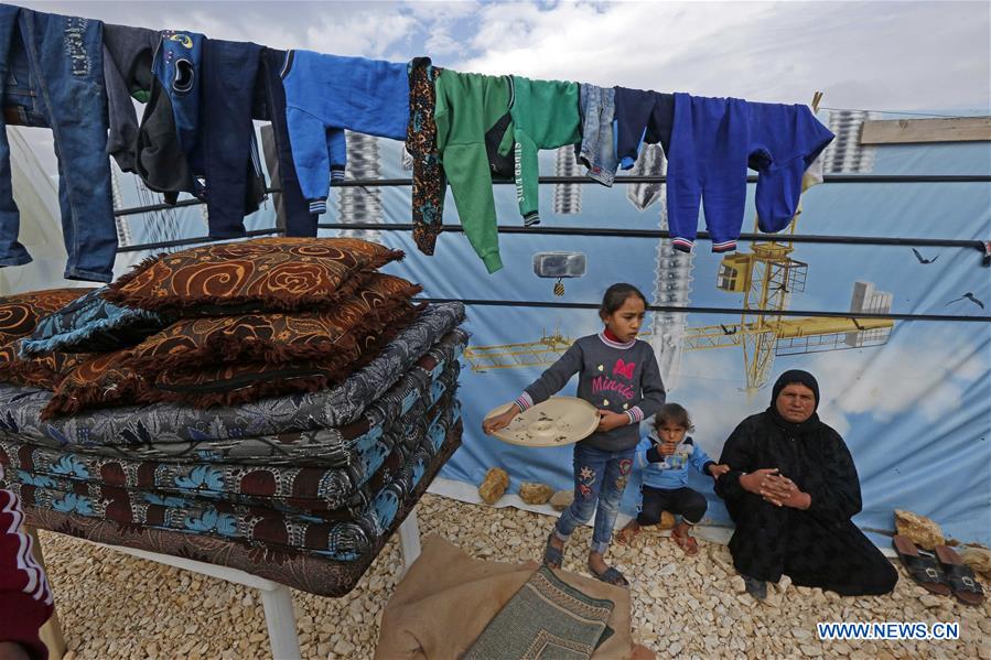 LEBANON-BAALBEK-REFUGEE CAMP-LIFE