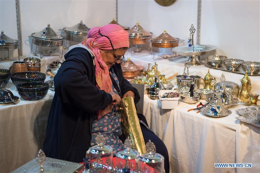 EGYPT-CAIRO-IHS 2018-HANDICRAFTS-EXHIBITION