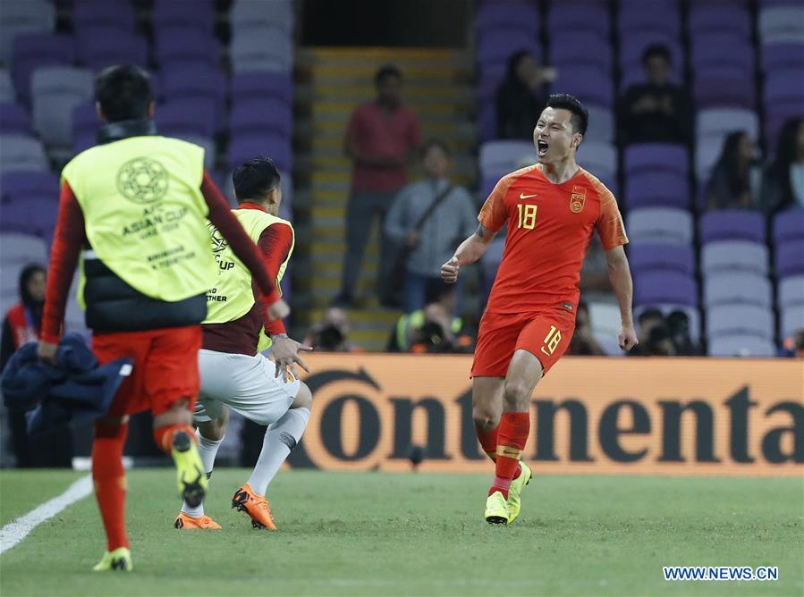 (SP)UAE-AL AIN-SOCCER-AFC ASIAN CUP 2019-CHN VS THA