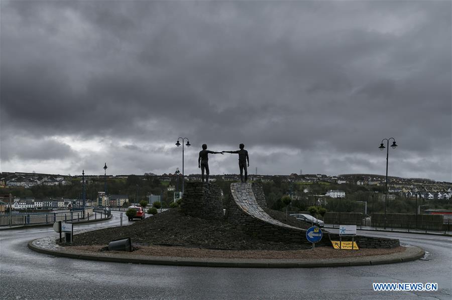 UK-DERRY-BORDER-BREXIT