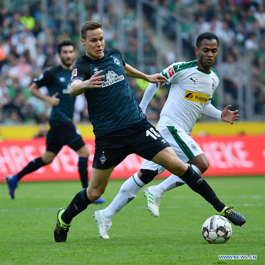 (SP)GERMANY-MOENCHENGLADBACH-SOCCER-BUNDESLIGA-MOENCHENGLADBACH VS BREMEN