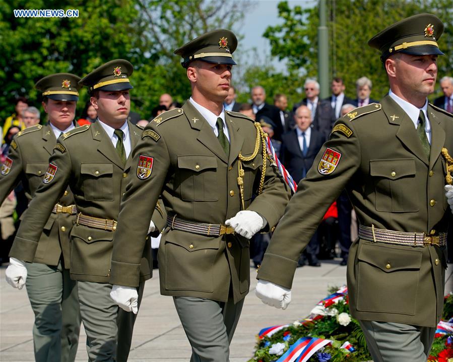 CZECH REPUBLIC-PRAGUE-WWII-ANNIVERSARY-COMMEMORATION