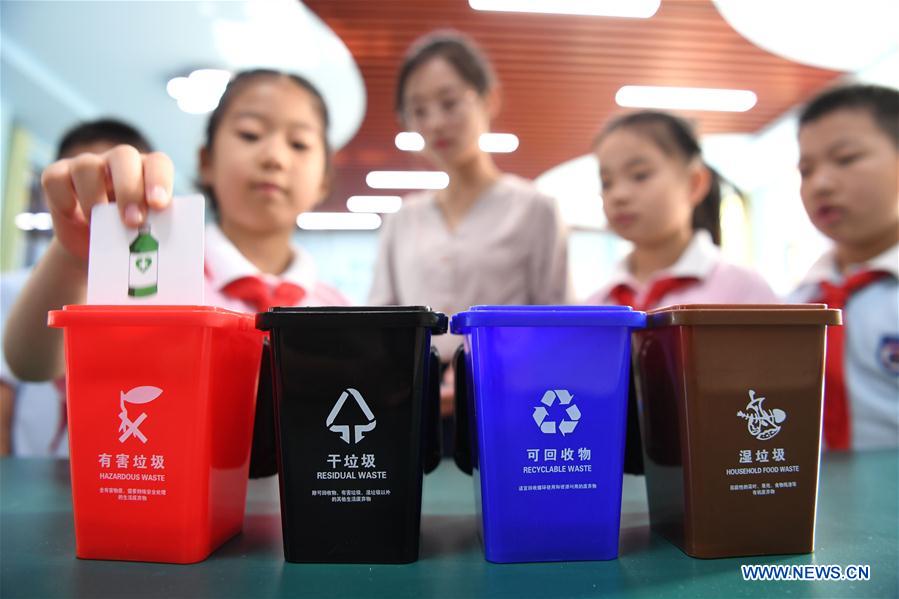 CHINA-ANHUI-HEFEI-GARBAGE SORTING (CN)