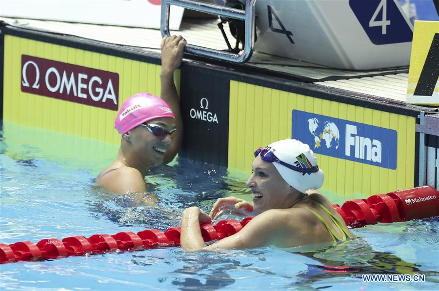 (SP)SOUTH KOREA-GWANGJU-FINA WORLD CHAMPIONSHIPS-SWIMMING-DAY 6