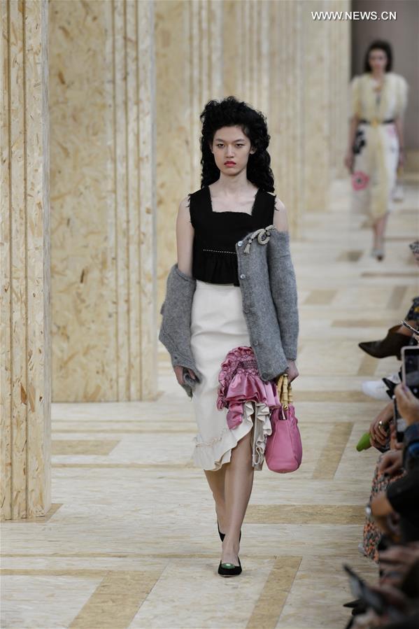 FRANCE-PARIS-FASHION WEEK-MIU MIU