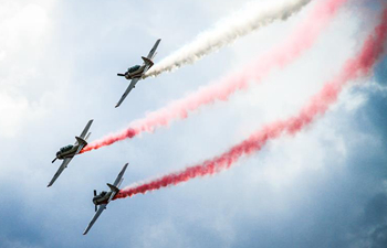 2018 Mazury Air Show held in Gizycko, Poland