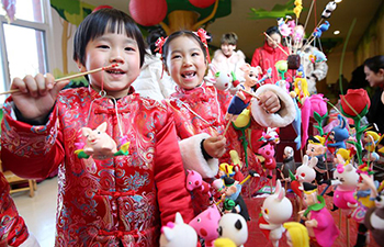 People around China celebrate upcoming New Year in various ways